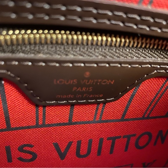 Auth NEW Louis Vuitton Neverfull PM damier with wallet - Picture 10 of 10